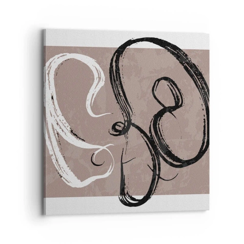 Cuadro sobre lienzo - Impresión de Imagen - Composición: la búsqueda de la plenitud - 70x70 cm