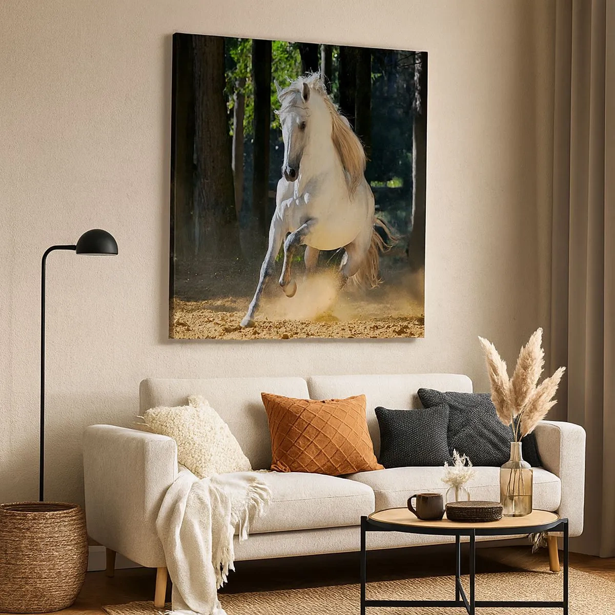 Cuadro sobre lienzo - Impresión de Imagen - Como en una novela de fantasía - 30x30 cm