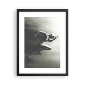 Póster en marco negro - Imparable - 30x40 cm