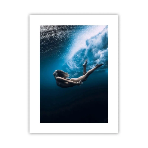 Póster - Una sirena contemporánea - 30x40 cm