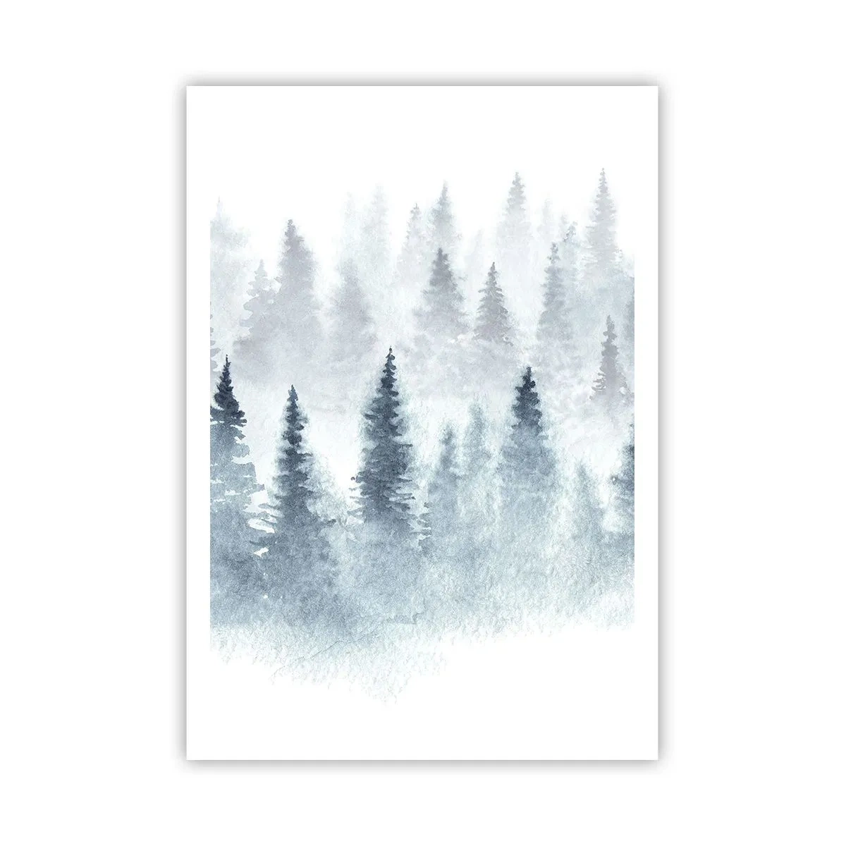Póster - Envuelto en la niebla - 70x100 cm