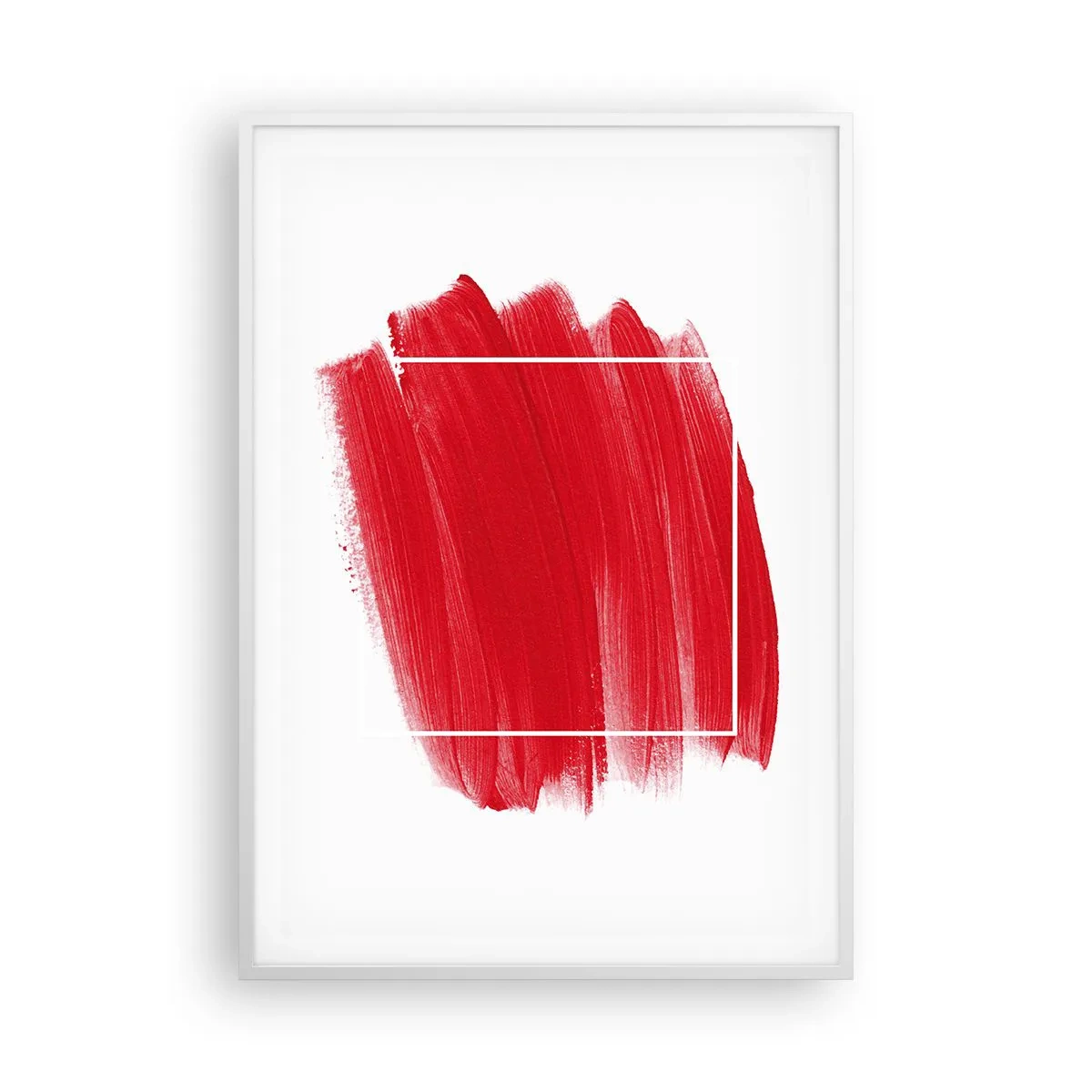 Póster en marco blanco - Fuera del marco - 70x100 cm