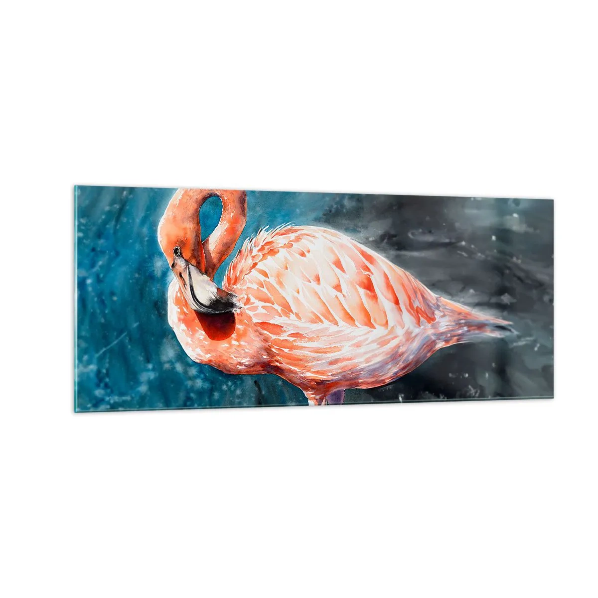 Cuadro sobre vidrio - Impresiones sobre Vidrio - Decorativo por naturaleza - 100x40 cm