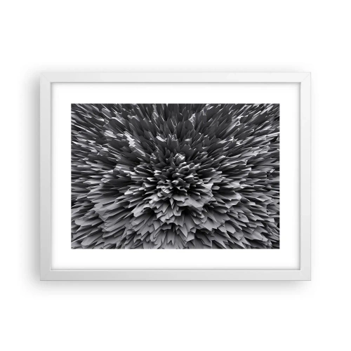 Póster en marco blanco - No puede ser más afilado - 40x30 cm