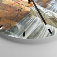 Esfera sin numeración, con rayas