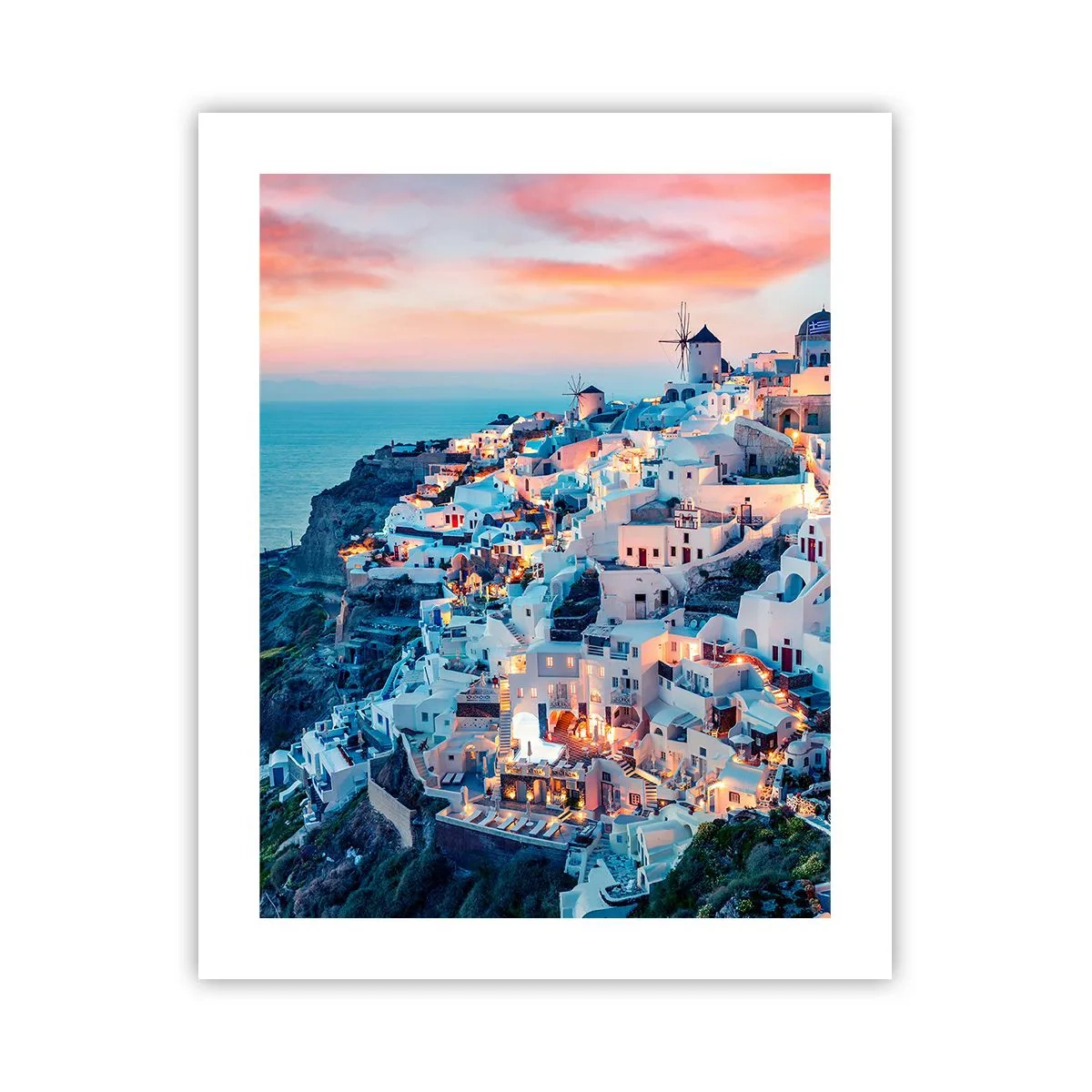 Póster - Vacaciones en Grecia - 40x50 cm
