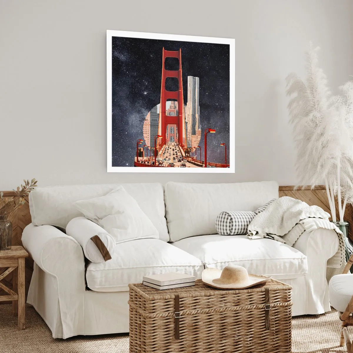 Póster - Siempre en el centro - 40x40 cm