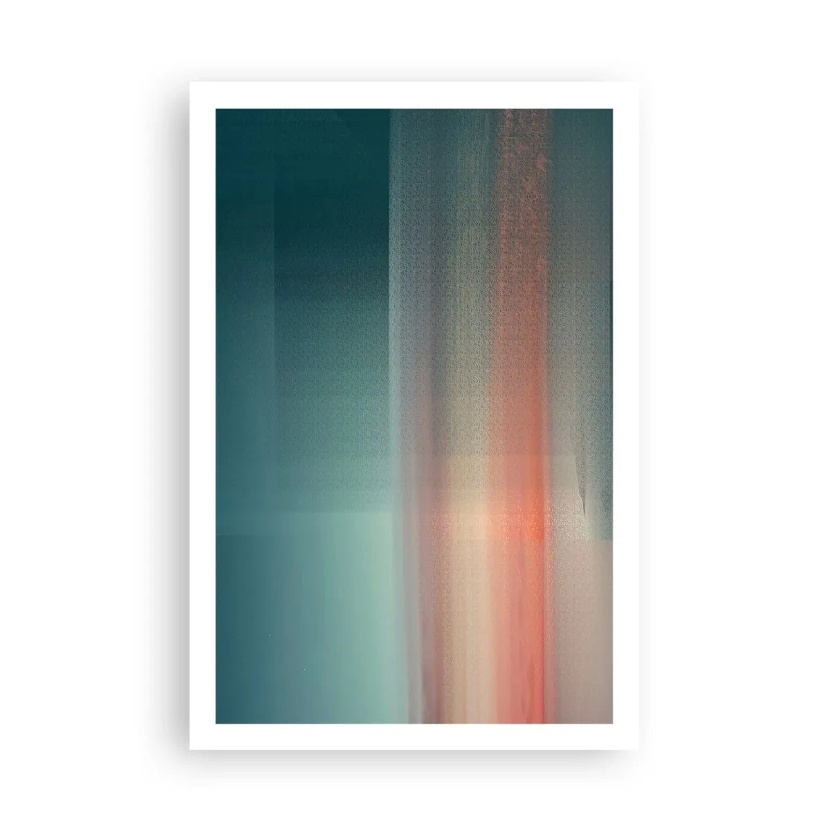 Póster - Abstracción: ondas de luz - 61x91 cm