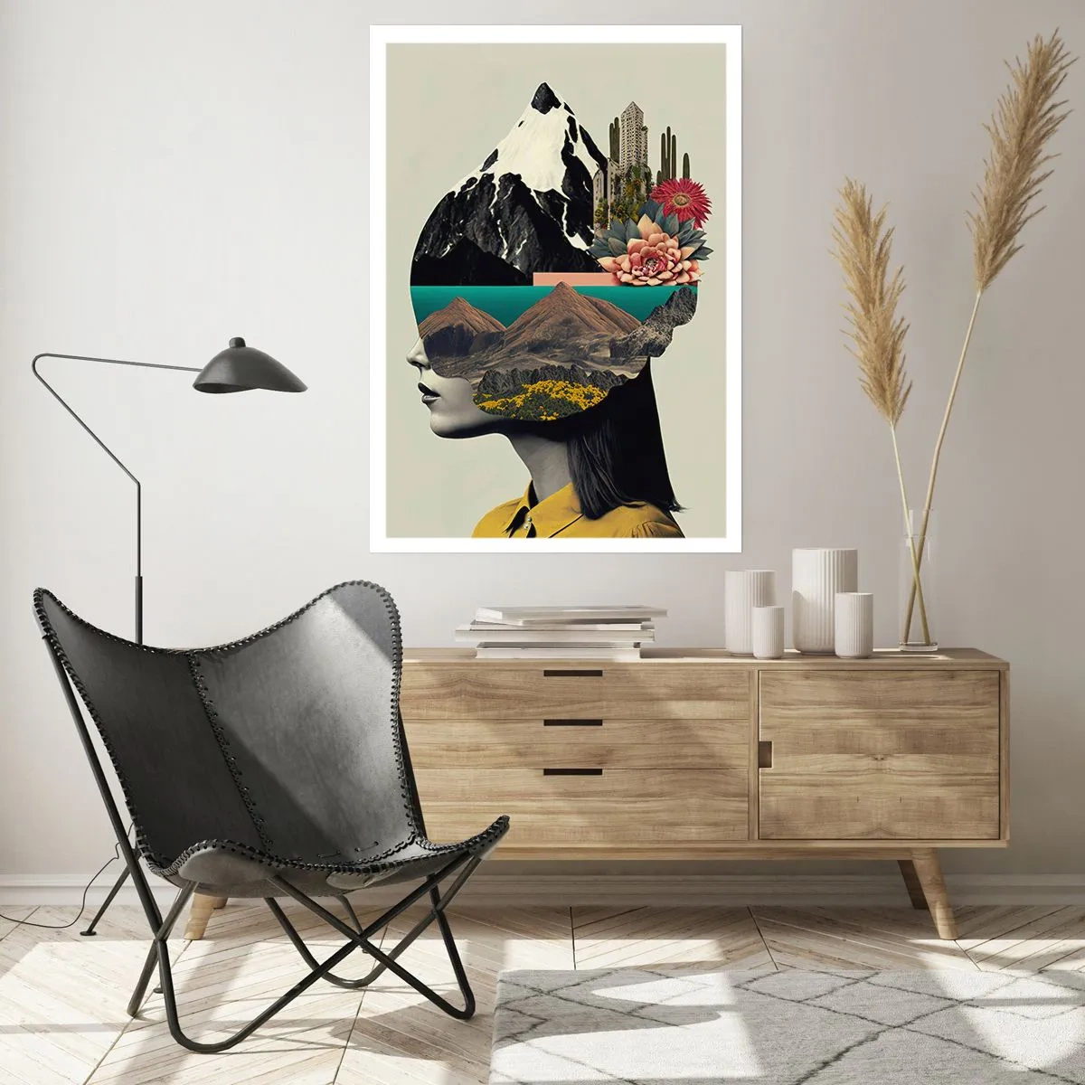 Póster - La mujer, siempre un misterio - 30x40 cm