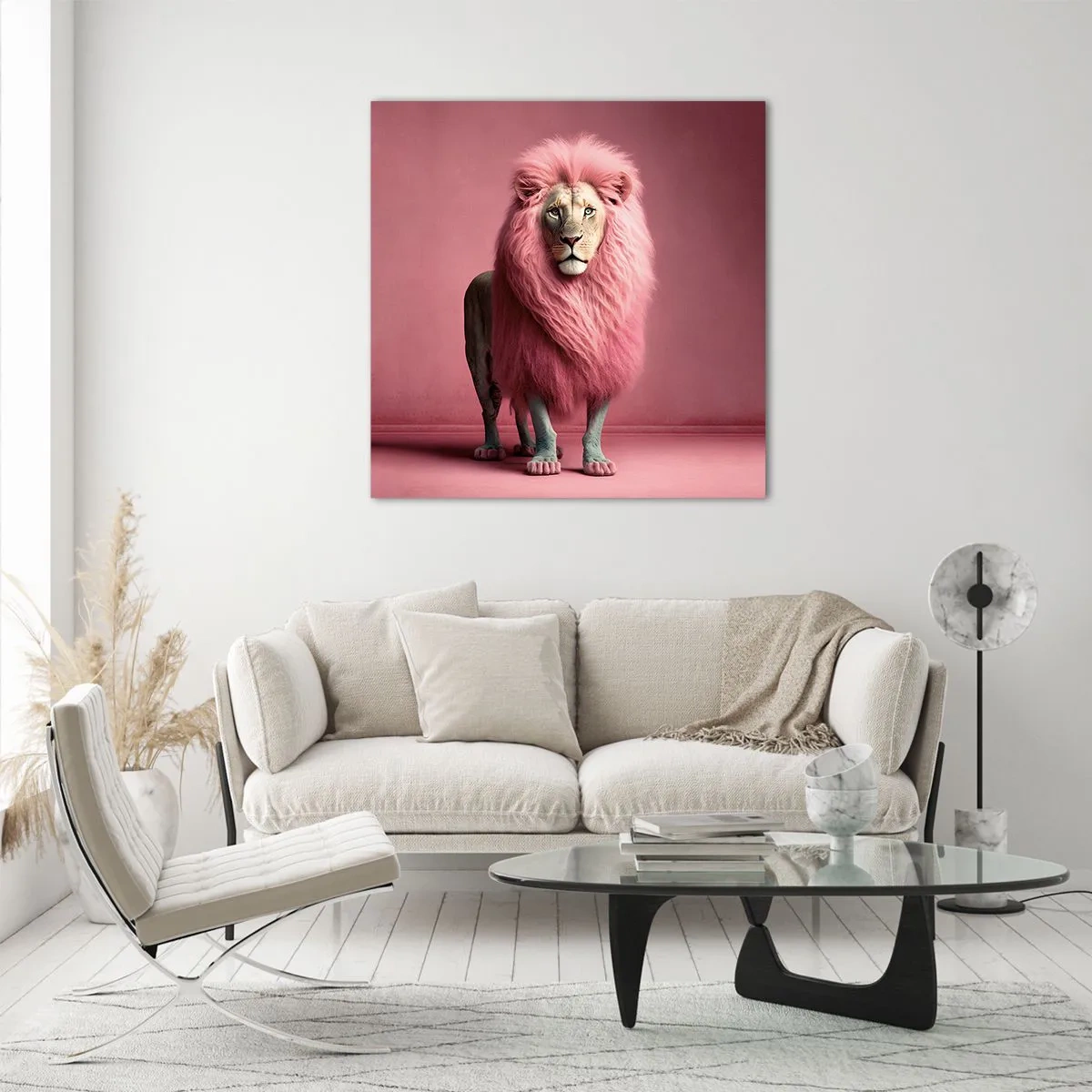 Cuadro sobre vidrio - Impresiones sobre Vidrio - Y ya no me tienes miedo - 60x60 cm