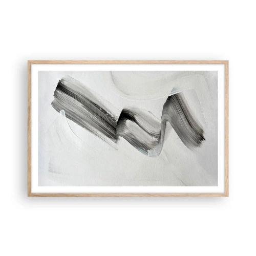 Póster en marco roble claro - Solo por diversión - 91x61 cm