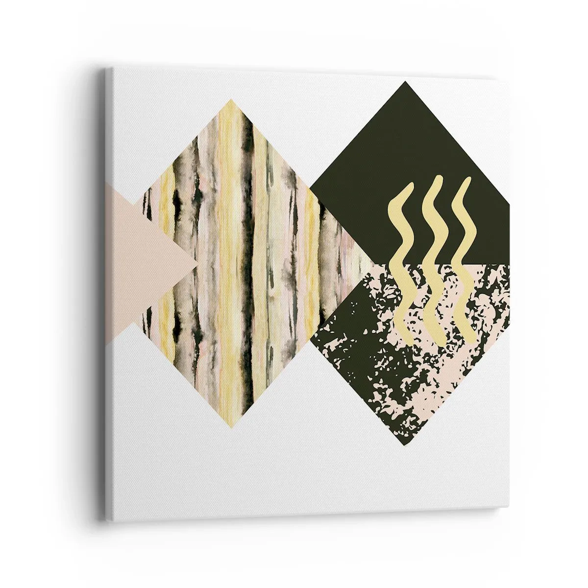 Cuadro sobre lienzo - Impresión de Imagen - No es tan sencillo - 40x40 cm