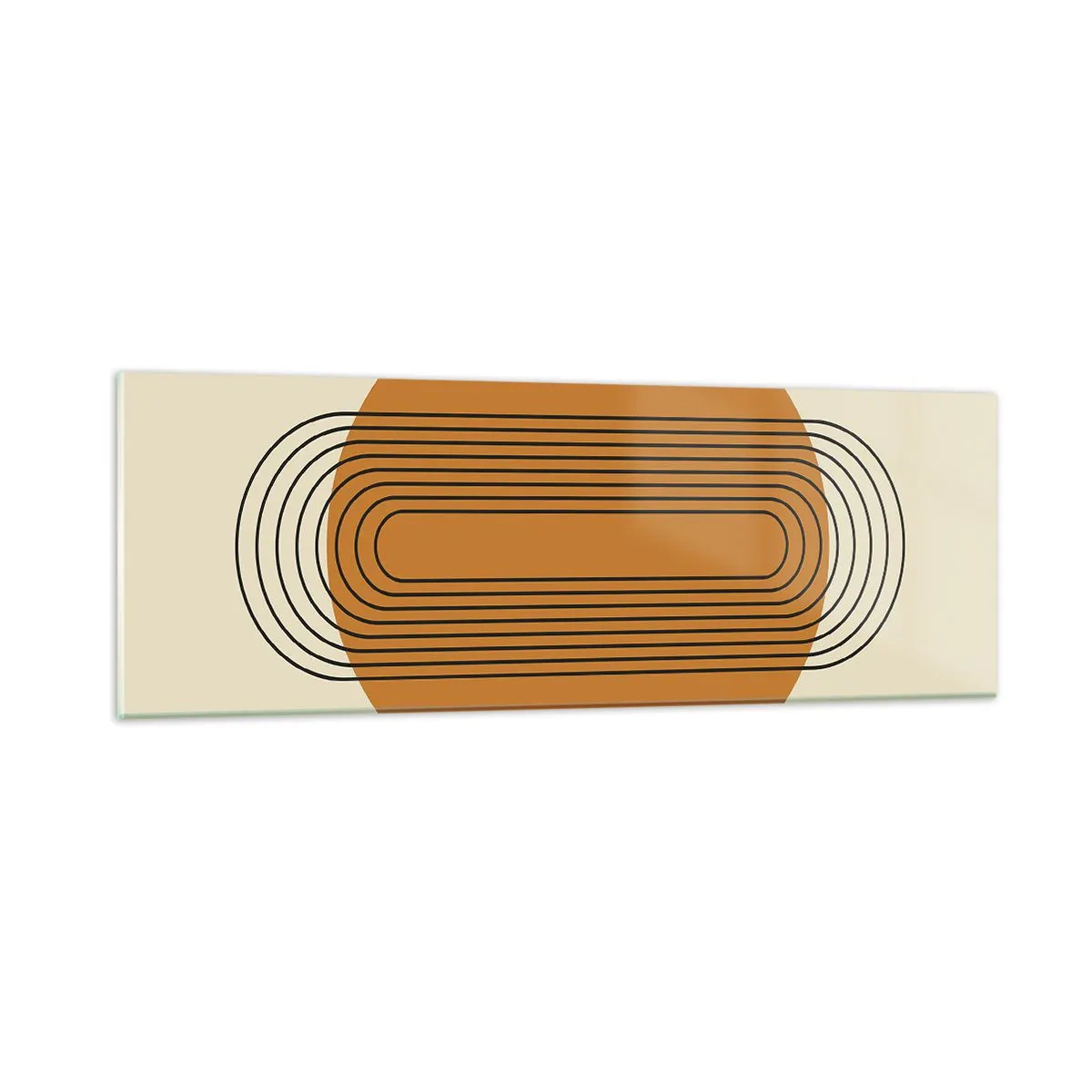 Cuadro sobre vidrio - Impresiones sobre Vidrio - El plan perfecto - 90x30 cm