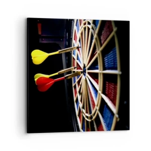Cuadro sobre lienzo - Impresión de Imagen - En el blanco - 70x70 cm