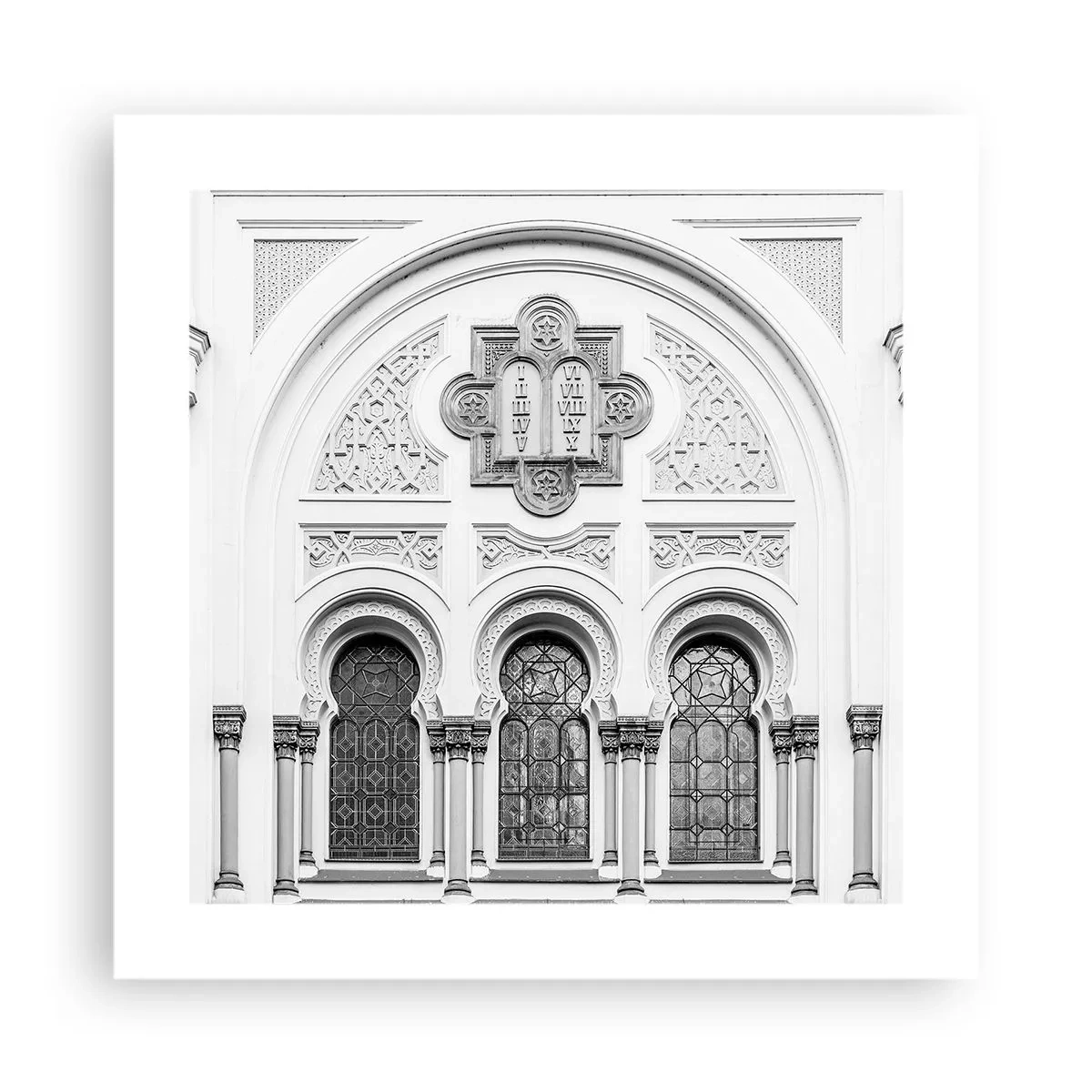 Póster - En la frontera de las culturas - 40x40 cm