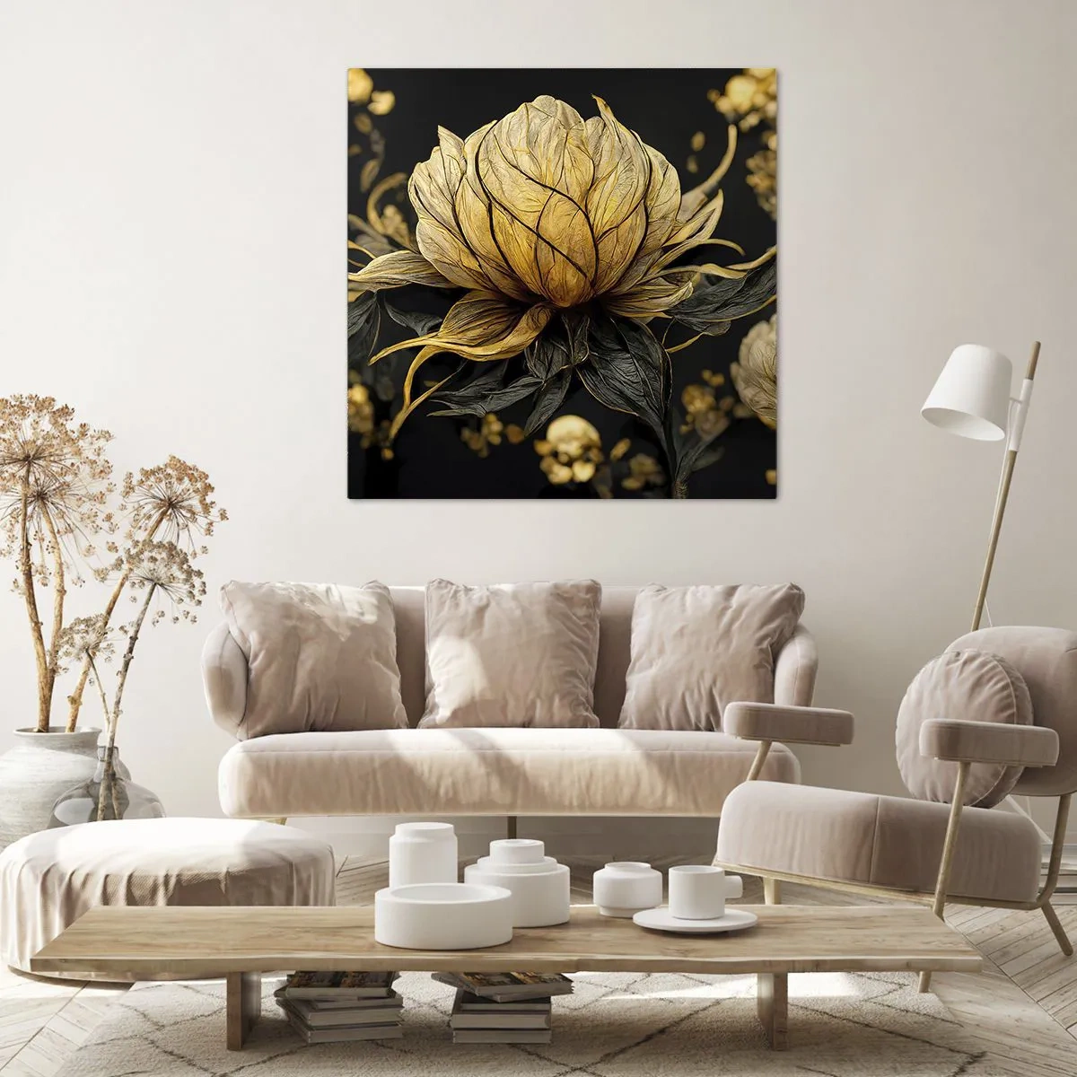 Cuadro sobre lienzo - Impresión de Imagen - Sutil fragilidad - 60x60 cm