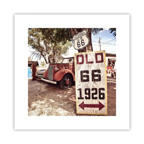 Póster - Una leyenda de la América profunda - 30x30 cm