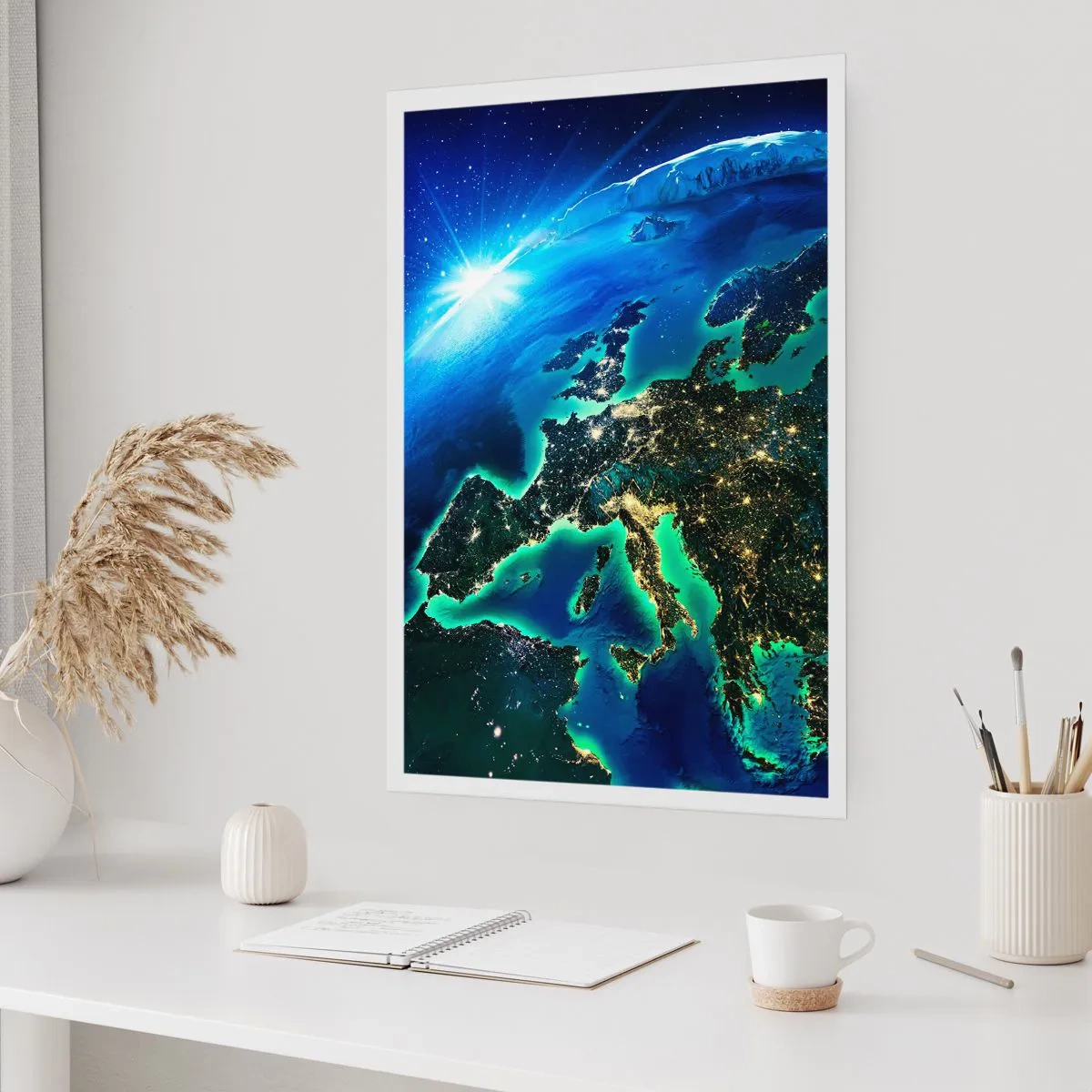 Póster - Una Europa resplandeciente - 40x50 cm