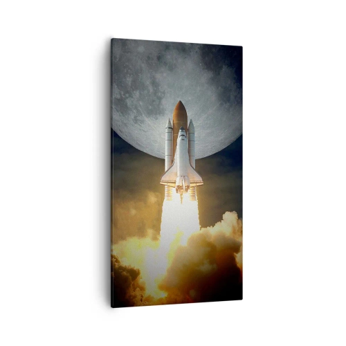 Cuadro sobre lienzo - Impresión de Imagen - El comienzo de una aventura sobrenatural - 55x100 cm