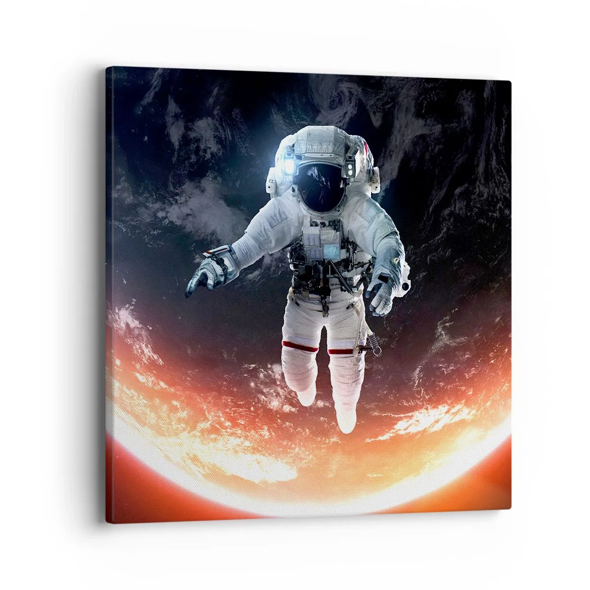 Cuadro sobre lienzo - Impresión de Imagen - ¿Puedo quedarme un rato más? - 40x40 cm