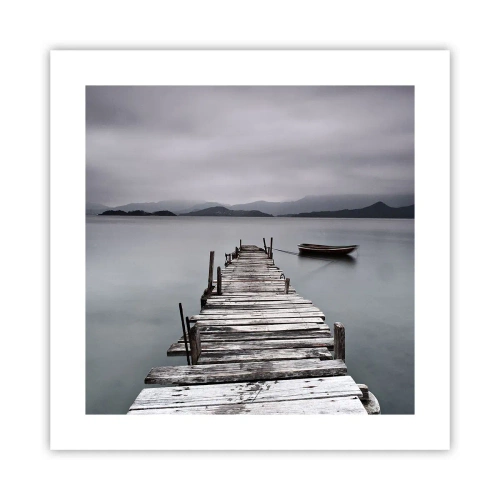 Póster - Mañana partimos - 40x40 cm