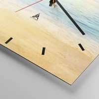 Esfera sin numeración, con rayas