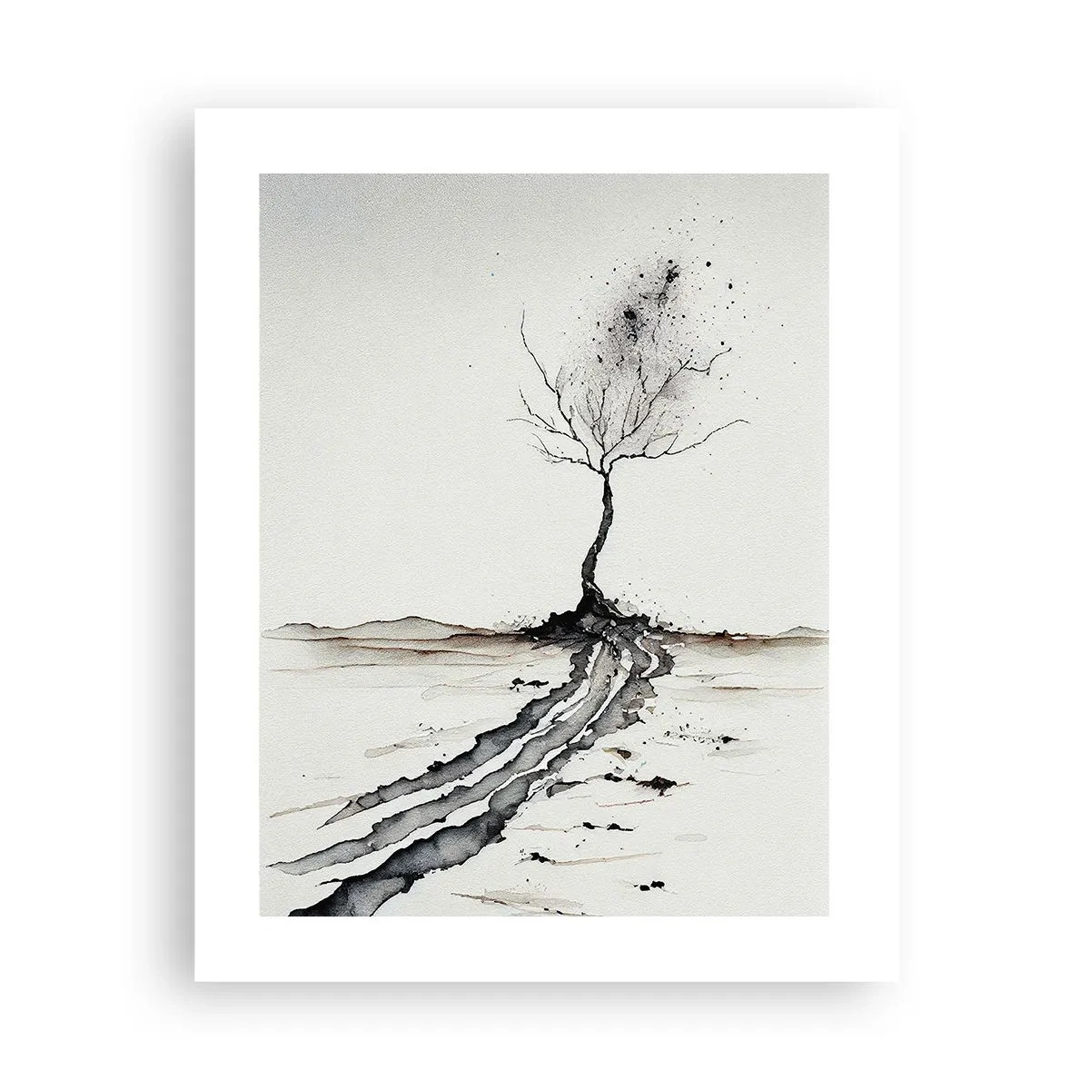 Póster - Melancolía invernal - 40x50 cm