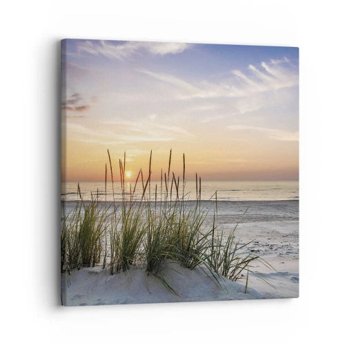 Cuadro sobre lienzo - Impresión de Imagen - Mira, piensa, siente - 30x30 cm