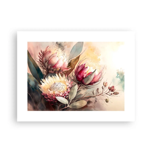 Póster - De perfil y de frente - 40x30 cm