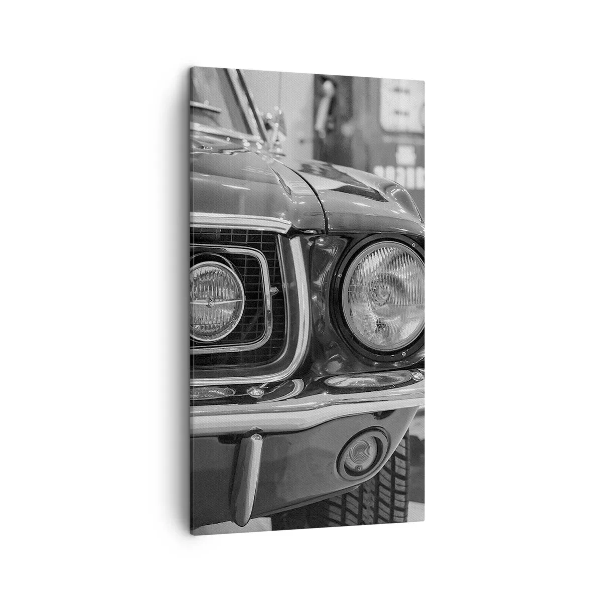 Cuadro sobre lienzo - Impresión de Imagen - Paseo rudo - 45x80 cm