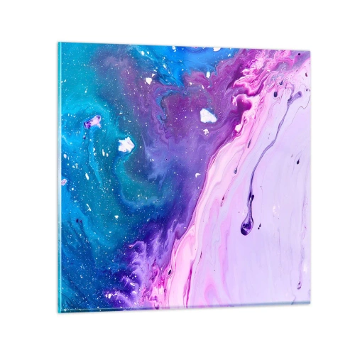 Cuadro sobre vidrio - Impresiones sobre Vidrio - Yin y yang - 40x40 cm