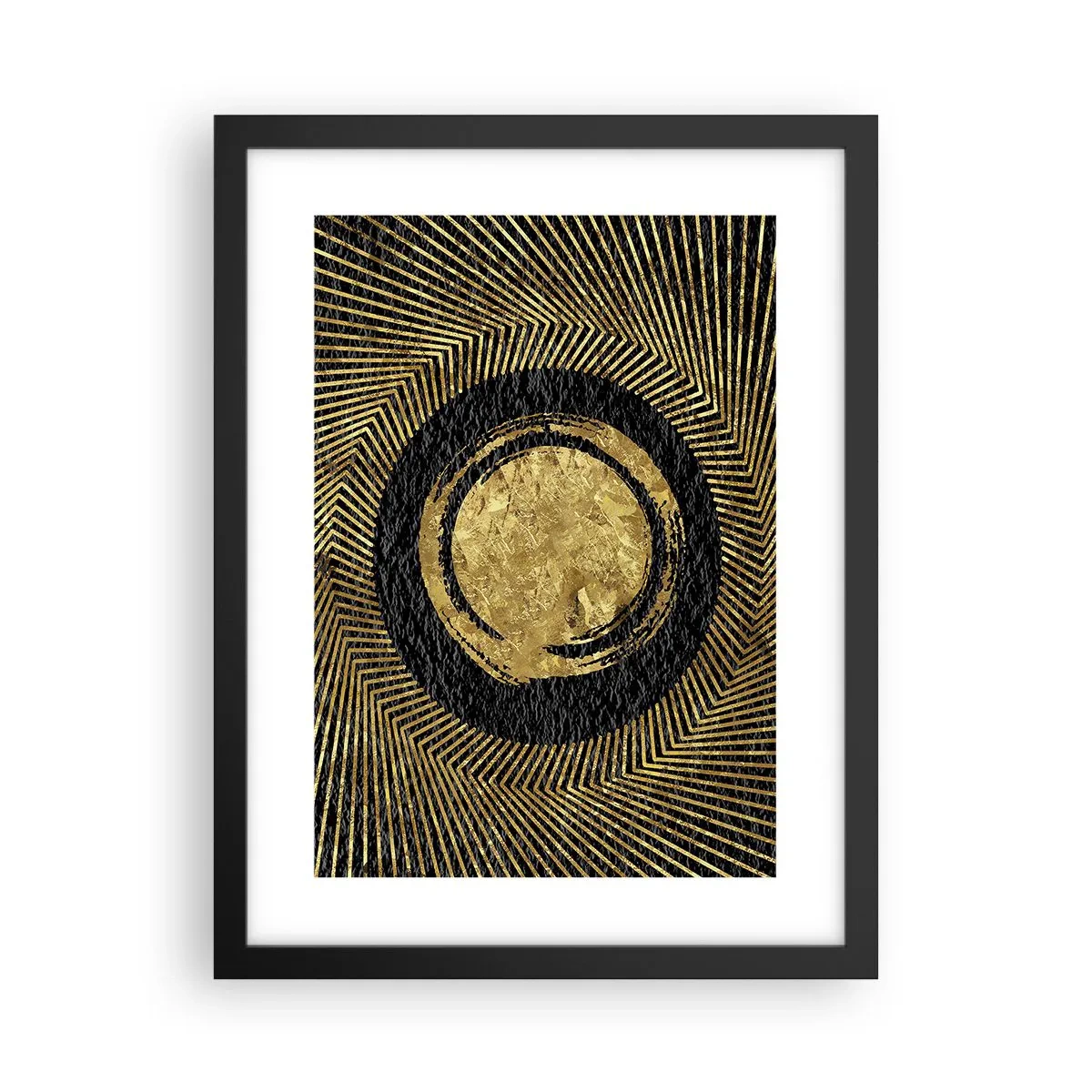 Póster en marco negro - Composición glamour - 30x40 cm