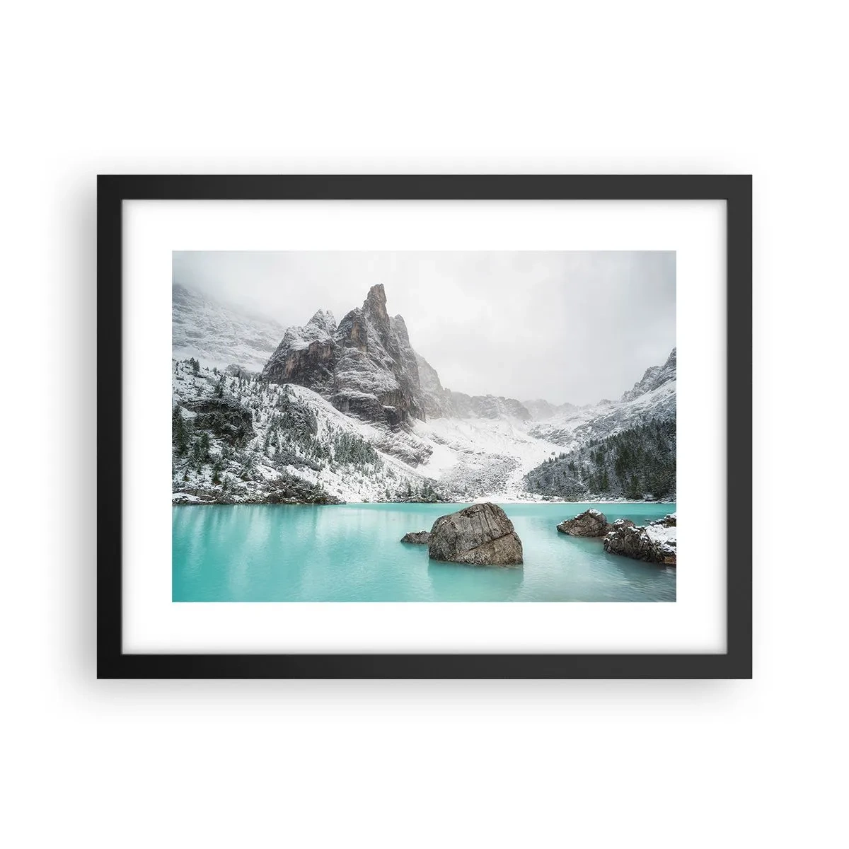 Póster en marco negro - En guardia - 40x30 cm