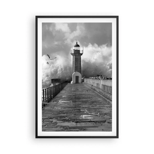 Póster en marco negro - Audaz - 61x91 cm