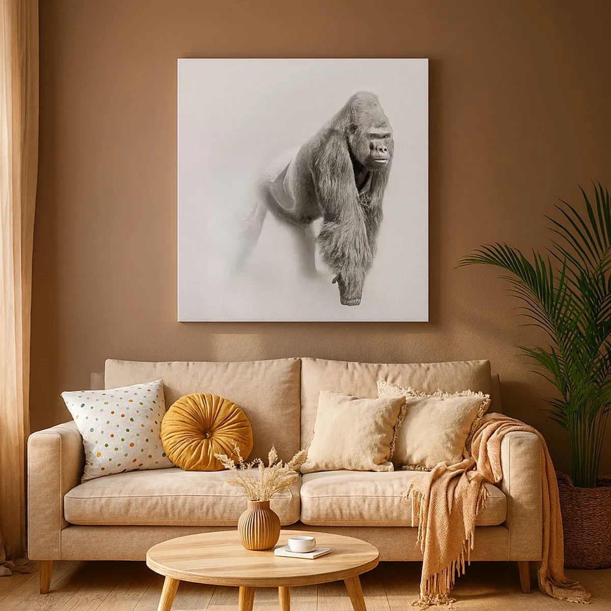 Cuadro sobre lienzo - Impresión de Imagen - Confiando en su fuerza - 30x30 cm