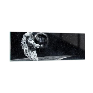 Cuadro sobre vidrio - Impresiones sobre Vidrio - En la Vía Láctea - 90x30 cm