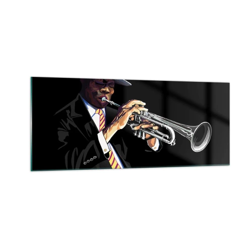 Cuadro sobre vidrio - Impresiones sobre Vidrio - El encanto de la vieja escuela - 100x40 cm