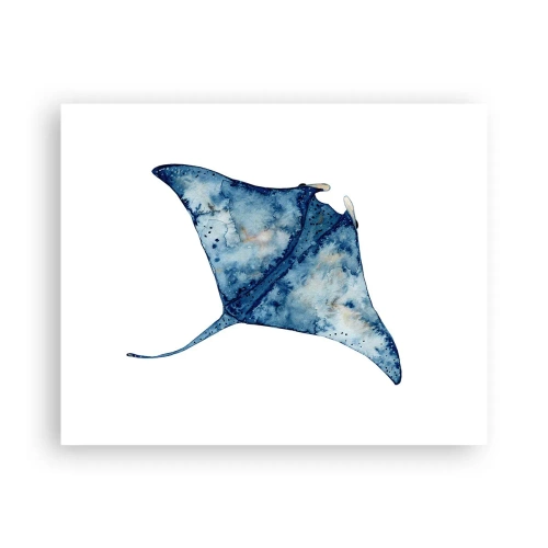 Póster - La vida en azul - 50x40 cm