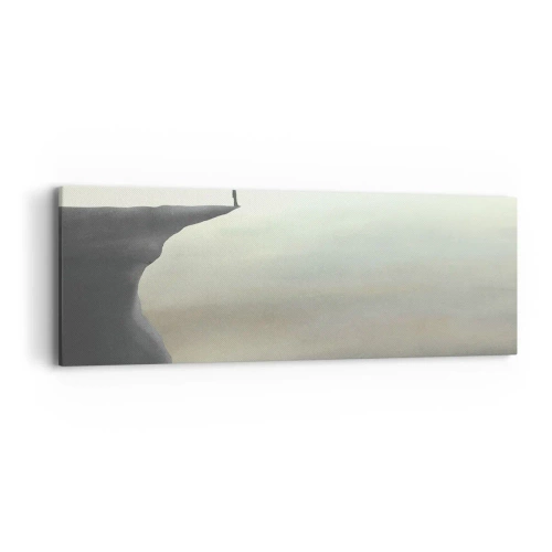 Cuadro sobre lienzo - Impresión de Imagen - Hacia arriba, ¡por supuesto! - 90x30 cm