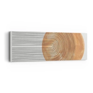 Cuadro sobre lienzo - Impresión de Imagen - Una composición soleada - 90x30 cm