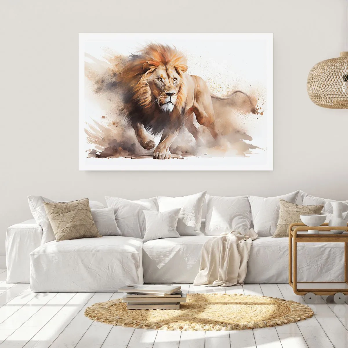 Póster - El rey ha partido - 50x40 cm