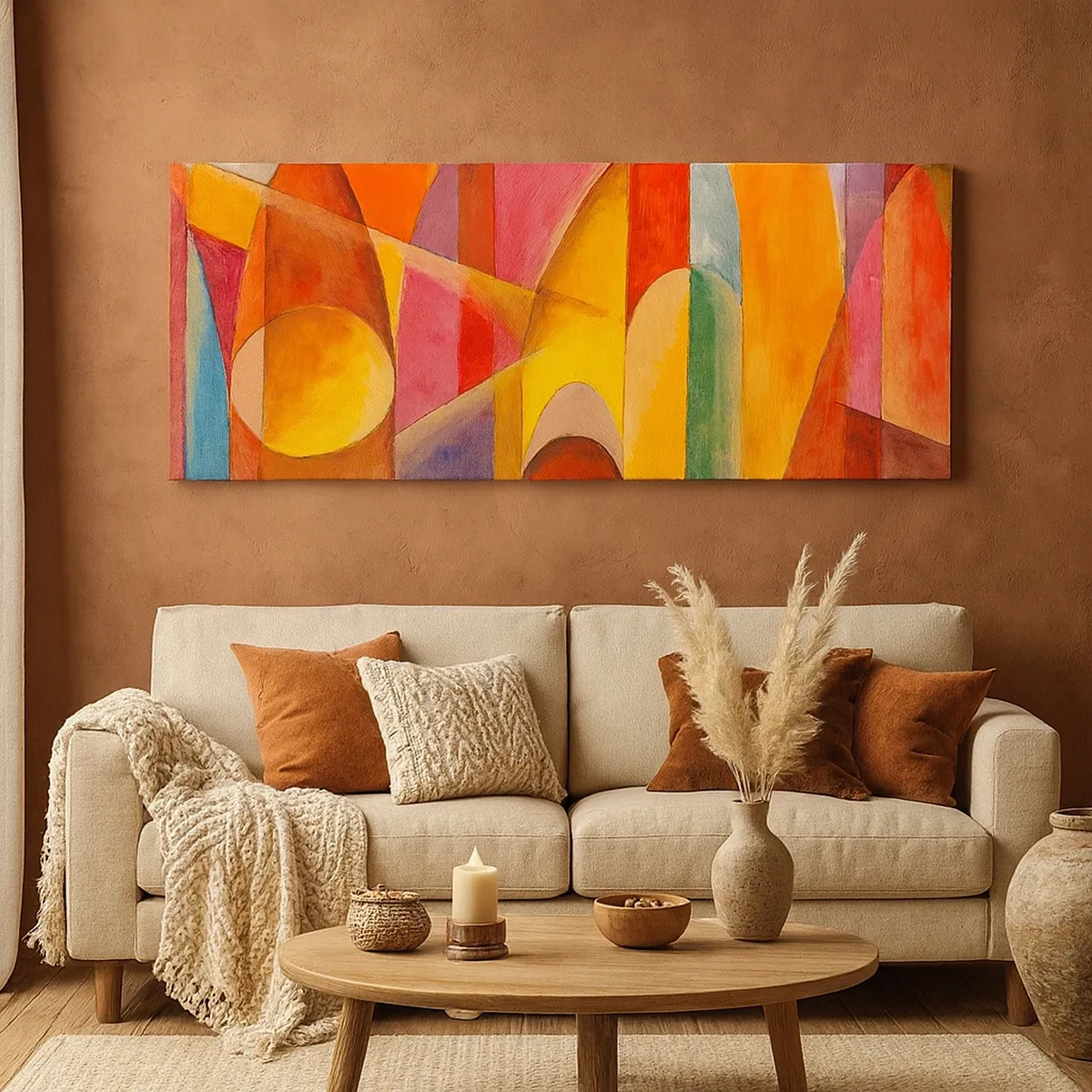 Cuadro sobre lienzo - Impresión de Imagen - Catedral del sol - 30x30 cm