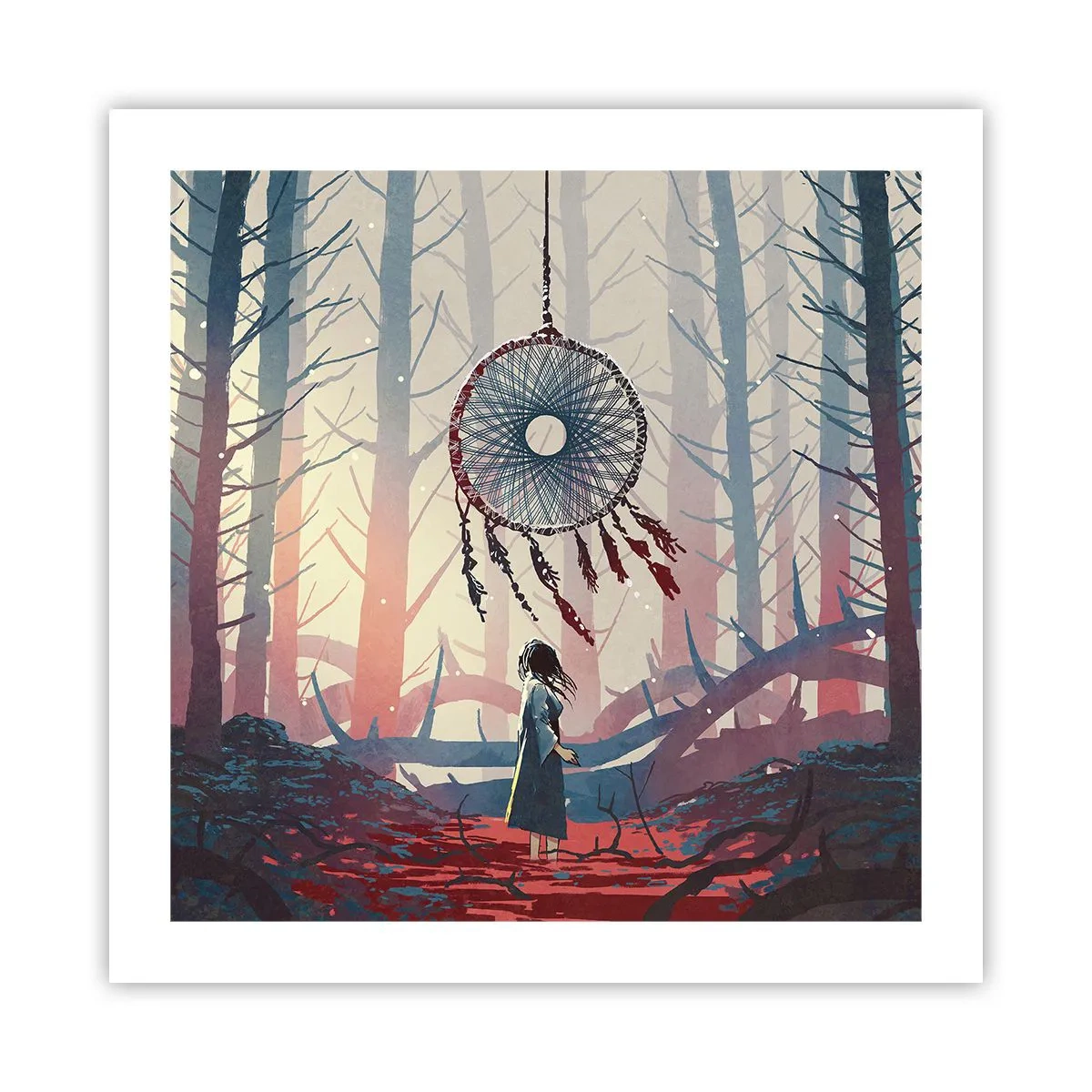Póster - El ritual secreto de la felicidad - 50x50 cm