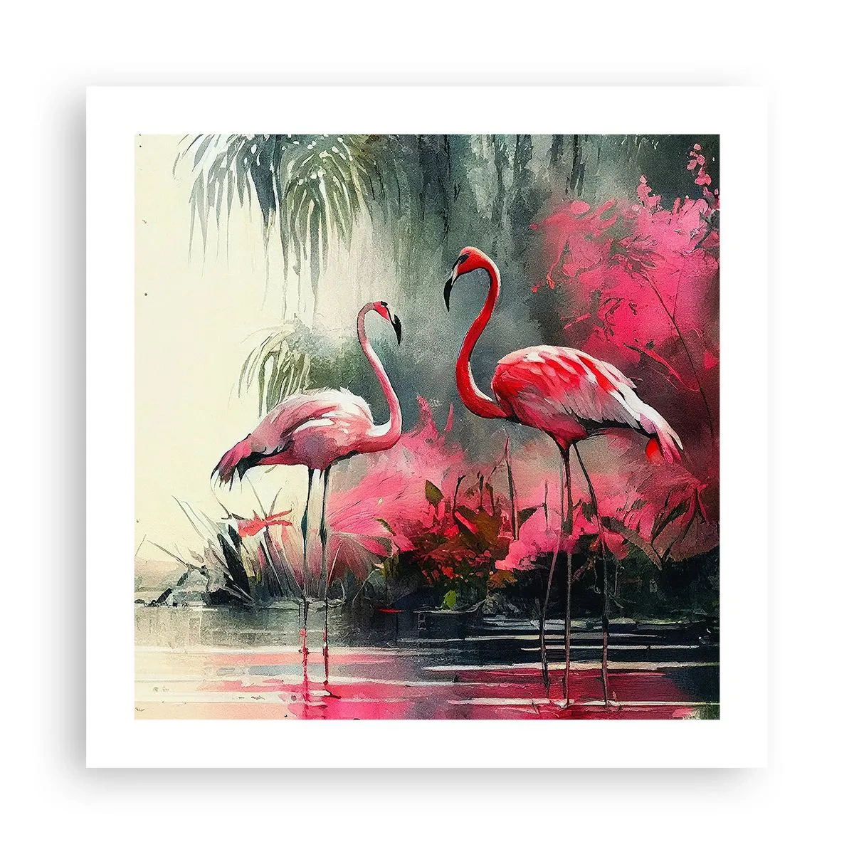 Póster - Una lección de encanto natural - 50x50 cm