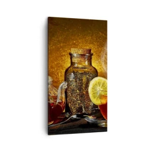 Cuadro sobre lienzo - Impresión de Imagen - Al estilo de los maestros holandeses - 45x80 cm