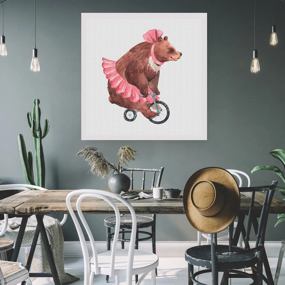 Póster - ¡Qué circo! - 40x40 cm