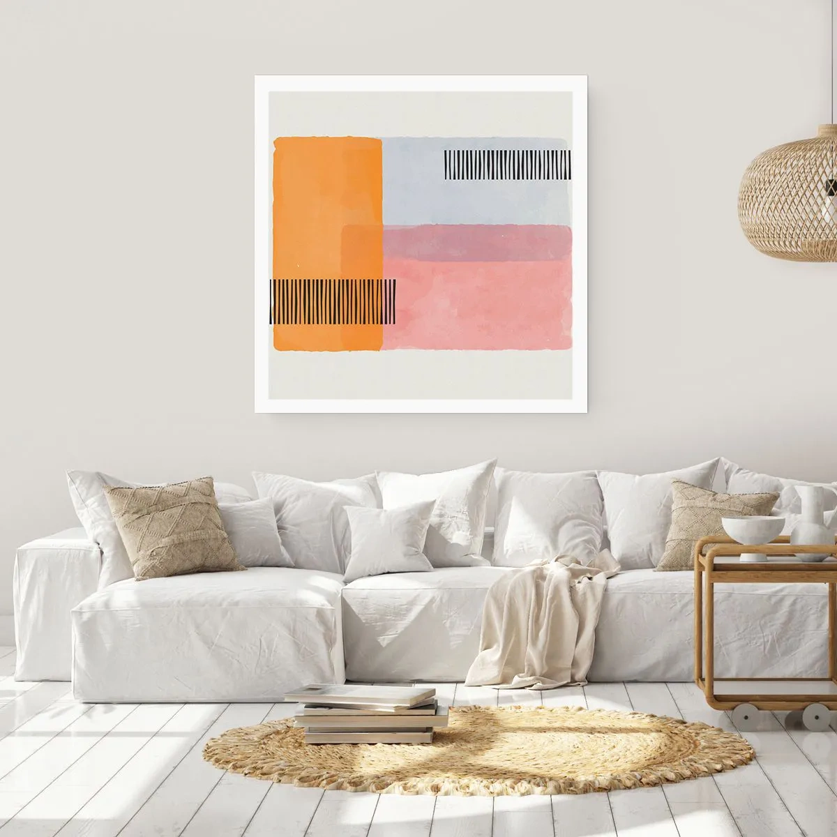 Póster - La rectitud - 60x60 cm