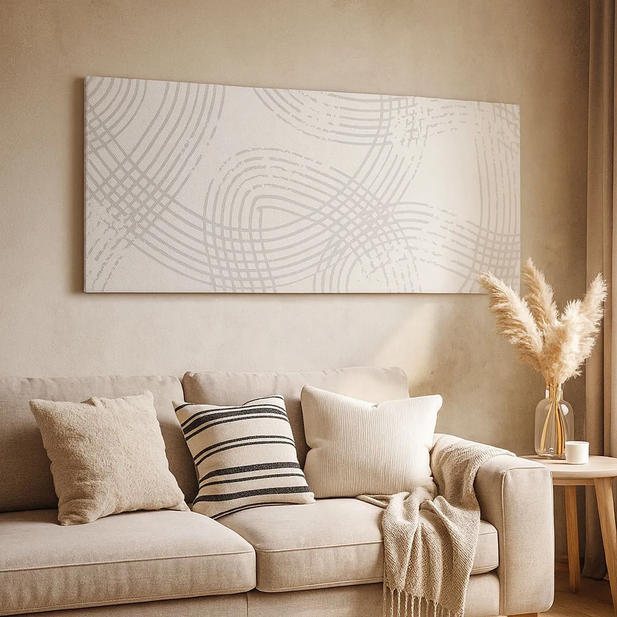 Cuadro sobre lienzo - Impresión de Imagen - No hay camino recto - 100x40 cm