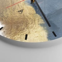 Esfera sin numeración, con rayas