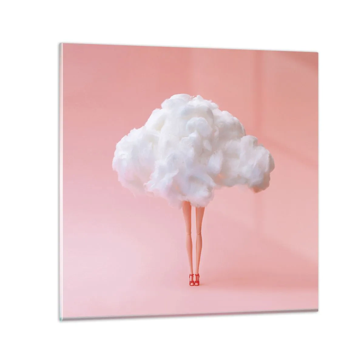 Cuadro sobre vidrio - Impresiones sobre Vidrio - Dulce promesa - 70x70 cm